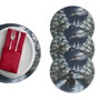 Hermia Manteles Individuales Multicolor Pack de 4